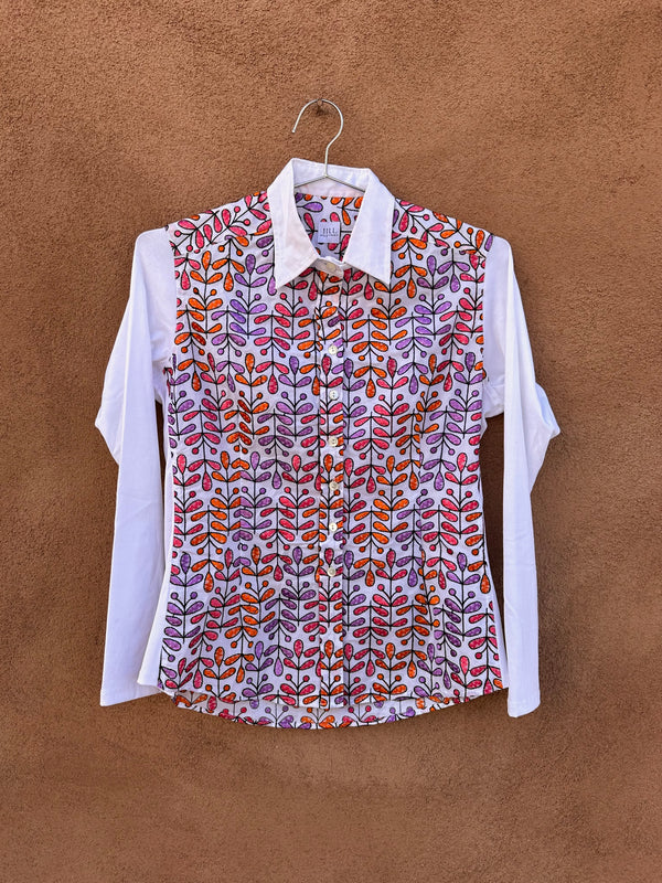 Jill McGowan Embroidered Blouse