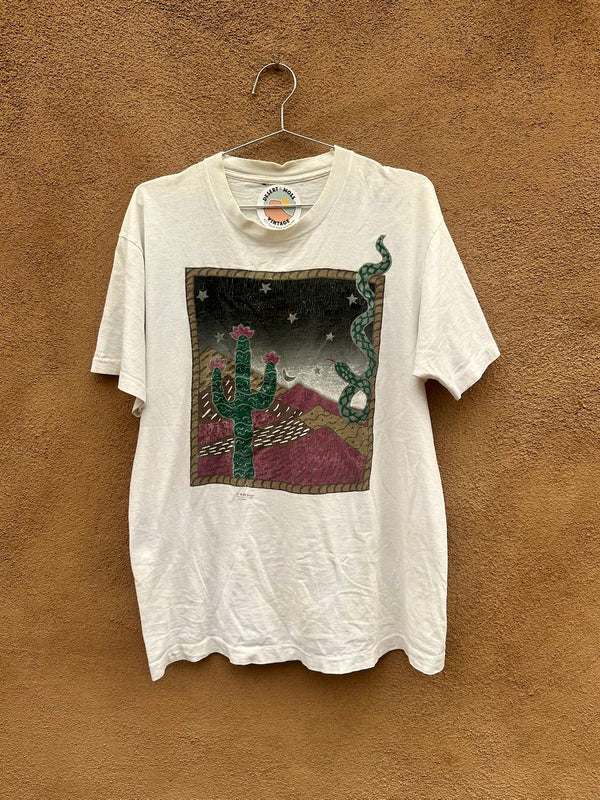 Saguaro & Snake Southwest Desert T-shirt