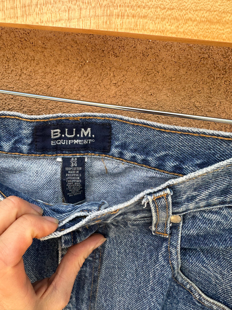 B.U.M. Equipment Denim Jeans 33/34