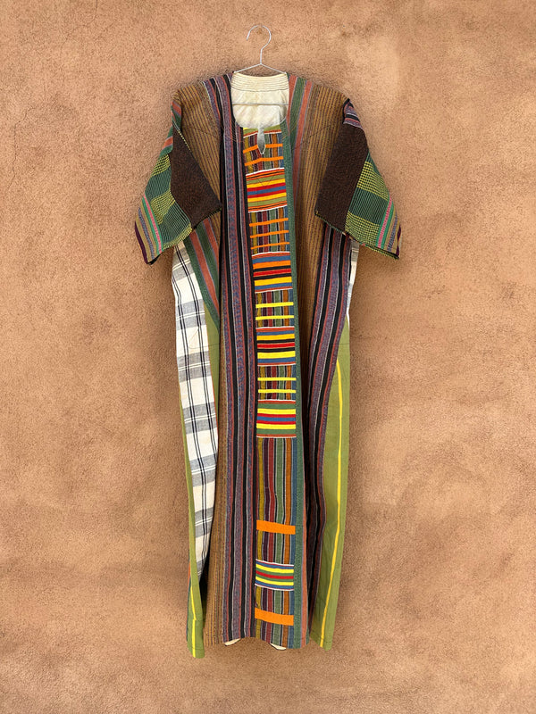 Kente Textile Maxi Dress