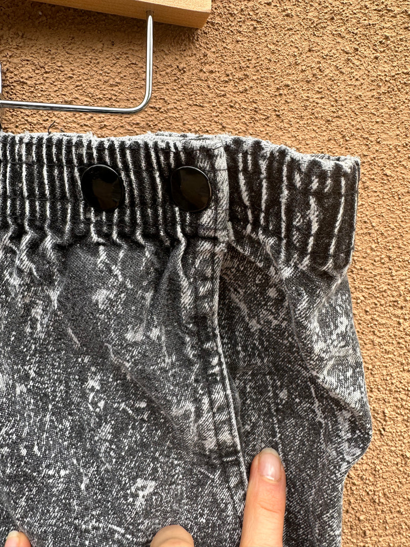 1980's Acid Wash Genie Jeans by TRIO