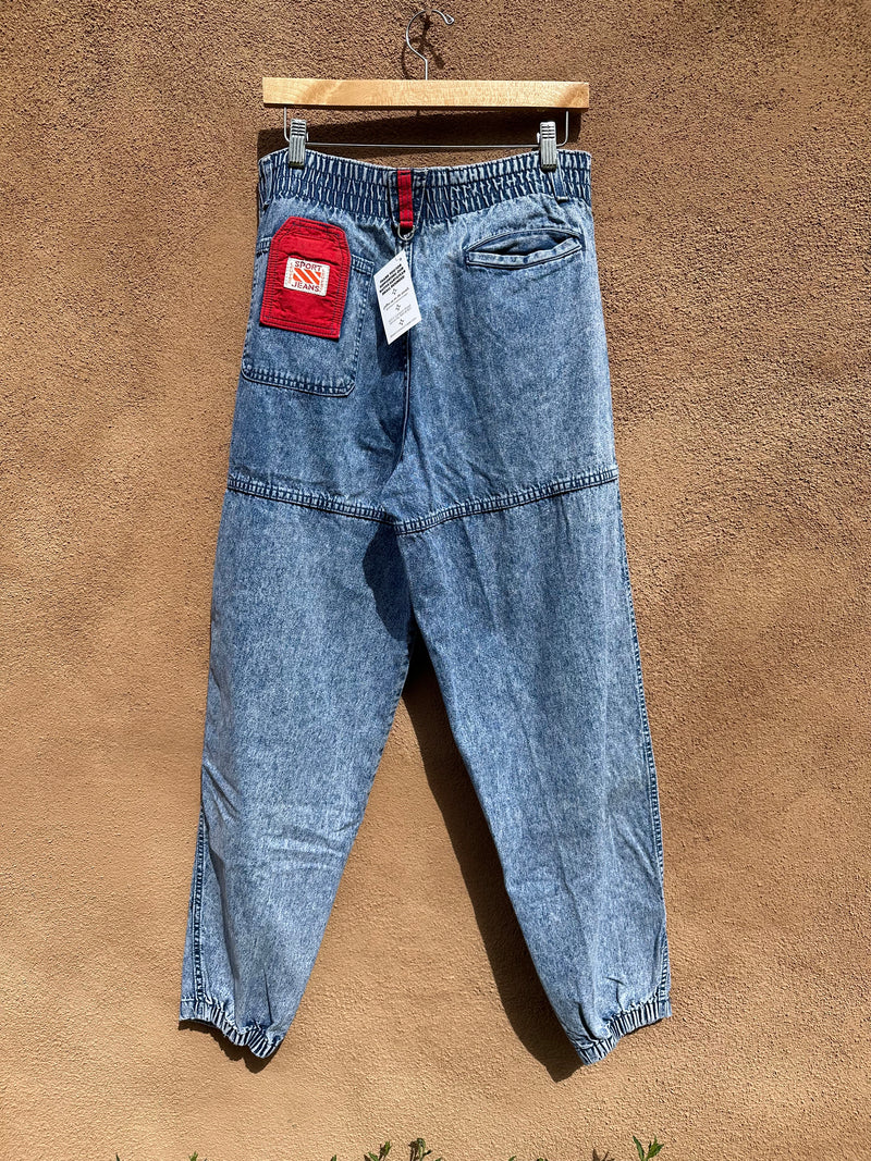 Rare! 1980's Levi's Baggy Stonewash "Sport Jeans"