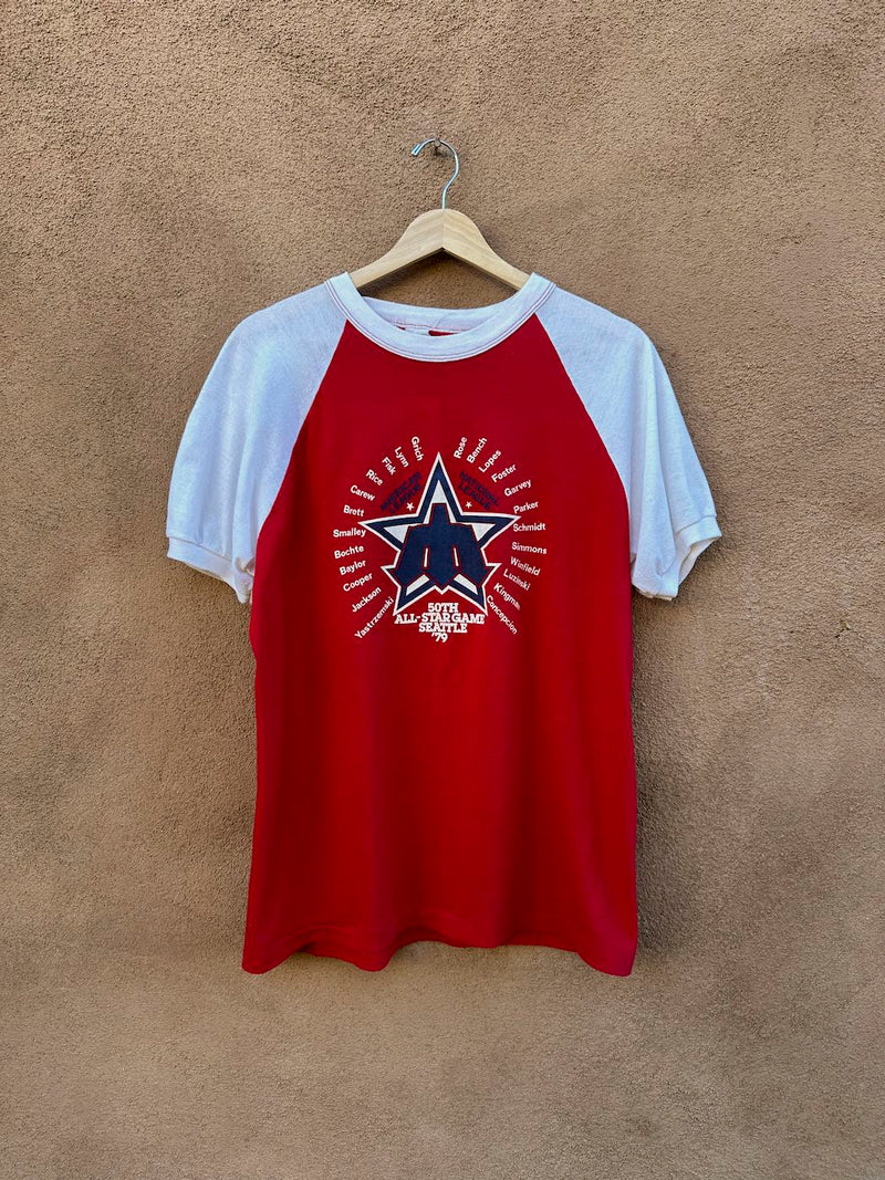 1979 MLB All Star Game Raglan T-shirt