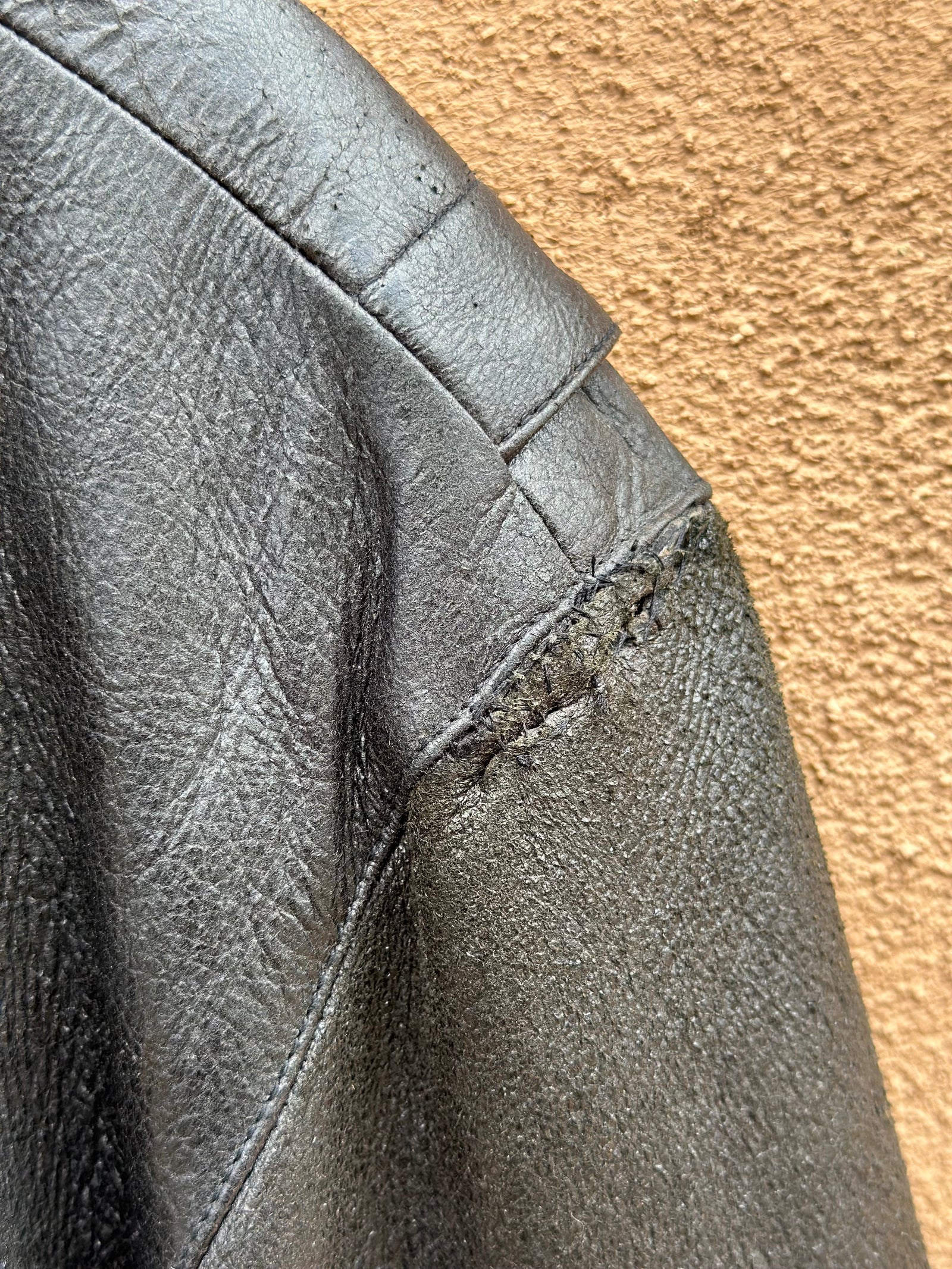 Vintage Foxrun Biker Jacket DESERT MOSS VINTAGE