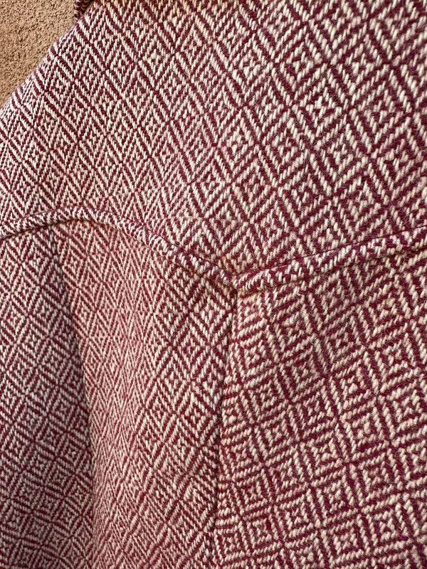 1960's Era Wool Rovercoat Style by Arthur Jay - as is