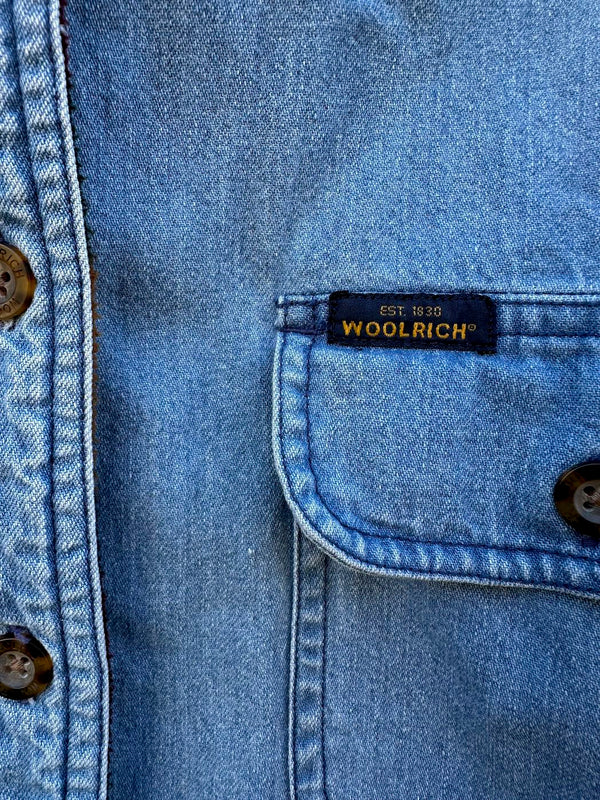 Women's Fleece Lined Woolrich Denim Shirt