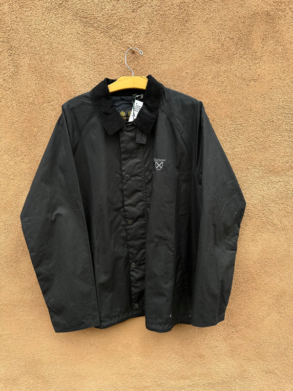 Barbour Black Waxed Canvas Jacket