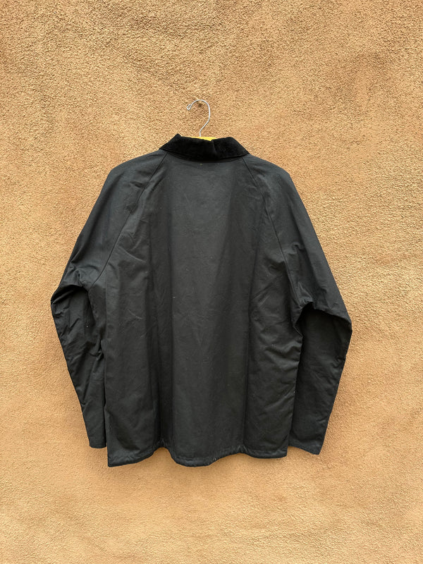 Barbour Black Waxed Canvas Jacket