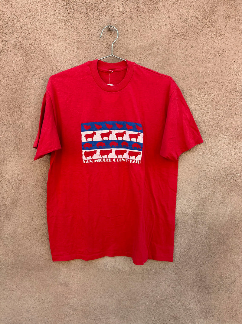 1980's San Miguel County Fair T-shirt