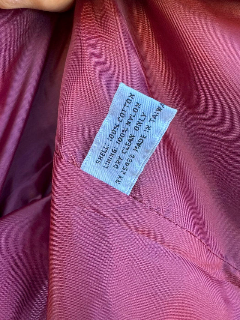 1970's Maroon Velveteen Blazer by Anthony's