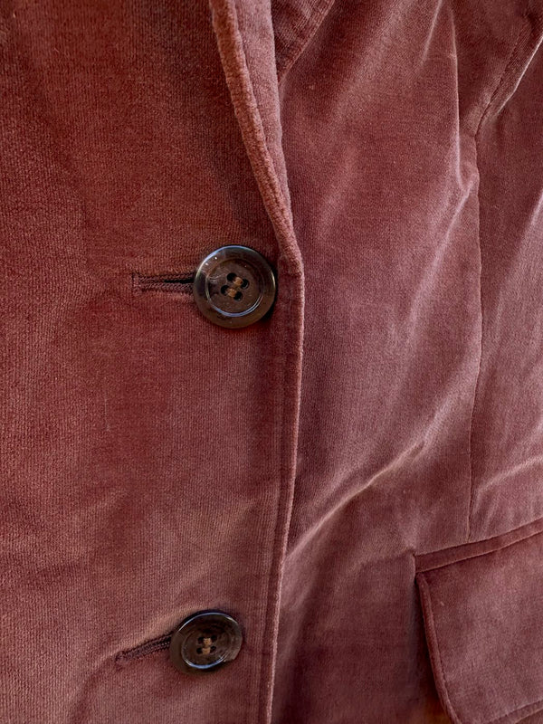 1970's Brown Velveteen Blazer by Anthony's