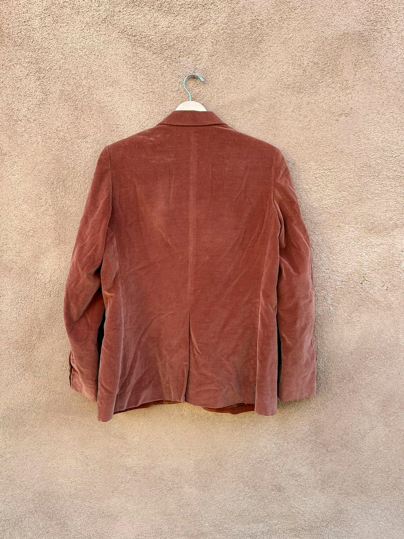 1970's Brown Velveteen Blazer by Anthony's