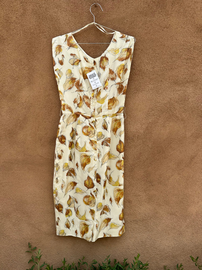 Anita Modes Leaf Print Shift Dress