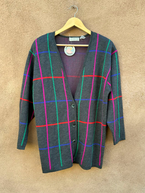 Liz Claiborne Merino Wool/Acrylic Blend Cardigan