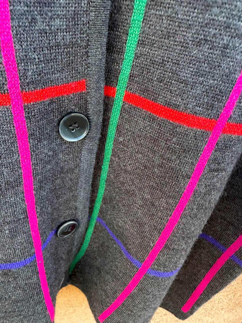 Liz Claiborne Merino Wool/Acrylic Blend Cardigan