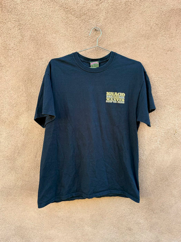 '08 Ignacio Bike Week - Wanted Dead or Alive T-shirt