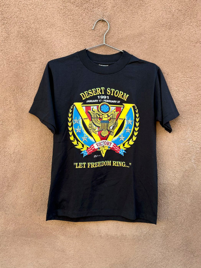 1991 Desert Storm "Let Freedom Ring" T-shirt