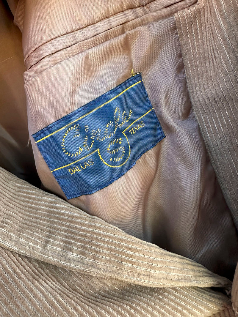 Circle S Brown Corduroy Western Blazer