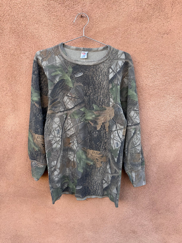 Waffle Knit Camo Top Realtree - Morgan
