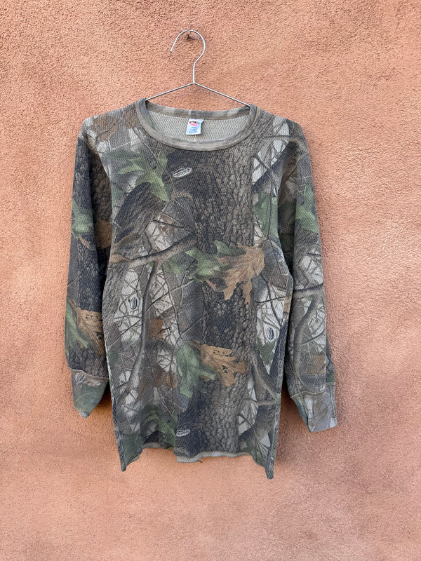 Waffle Knit Camo Top Realtree - Morgan