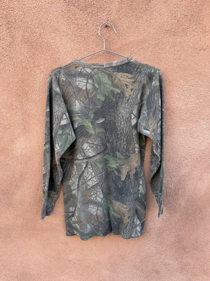 Waffle Knit Camo Top Realtree - Morgan