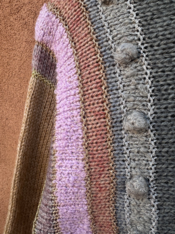 Pronto Sweater with Metallic Weave