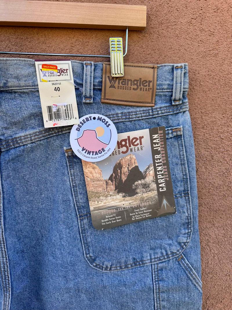Wrangler Rugged Wear Carpenter Jorts, 40 Waist