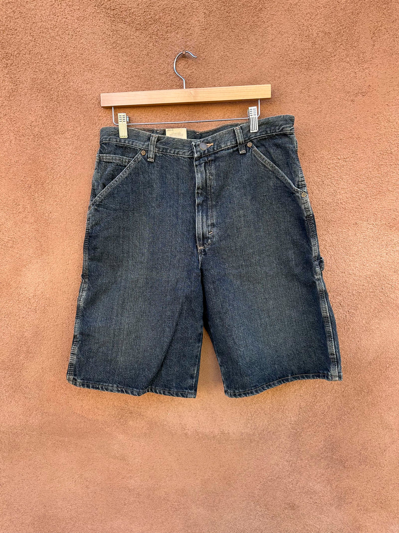 Wrangler Rugged Wear Carpenter Jorts, Darker Wash