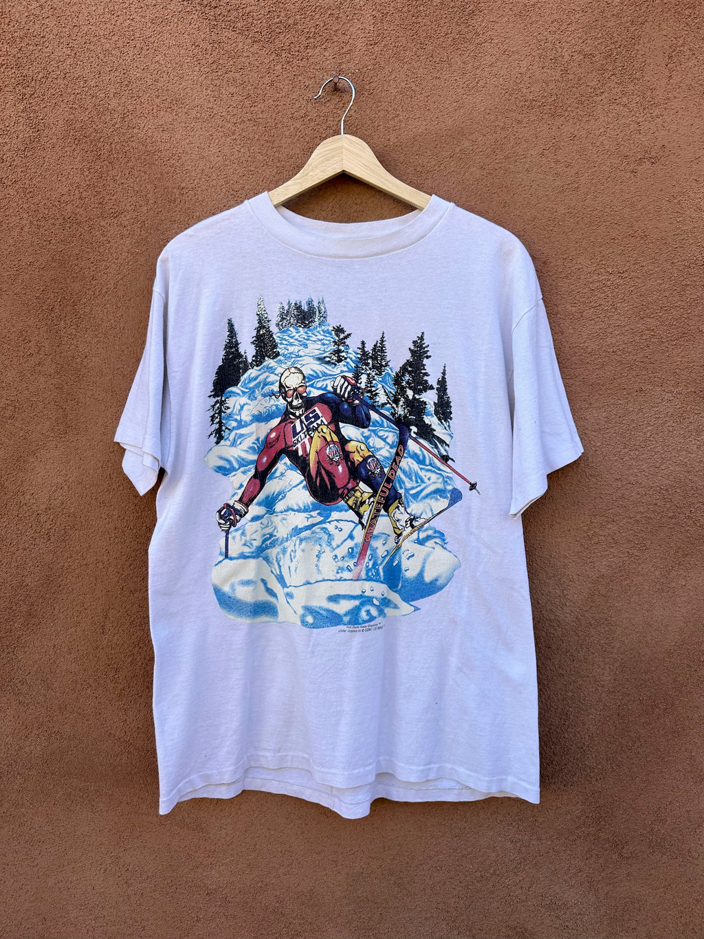 Vintage Super Rare 1995 Grateful Dead US Ski Team T-shirt – DESERT 