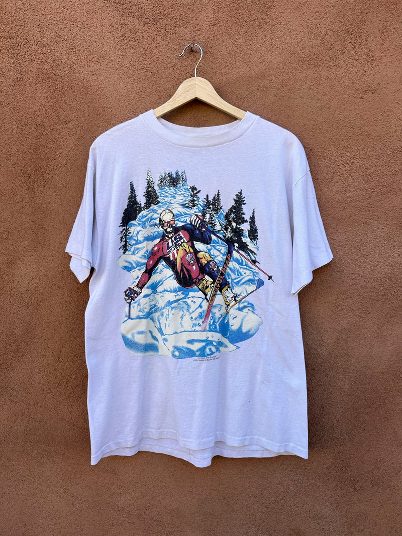 Super Rare 1995 Grateful Dead US Ski Team T-shirt