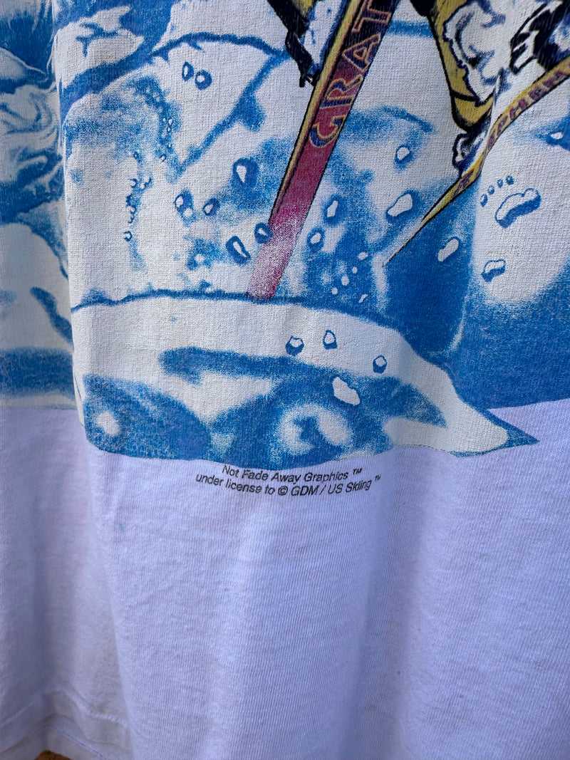 Super Rare 1995 Grateful Dead US Ski Team T-shirt
