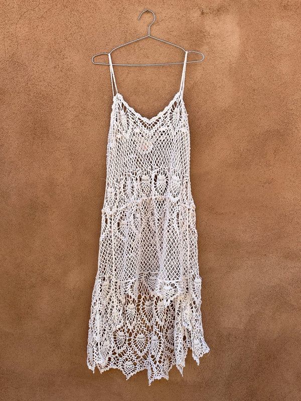 Fishnet Crochet Strap Dress/Top
