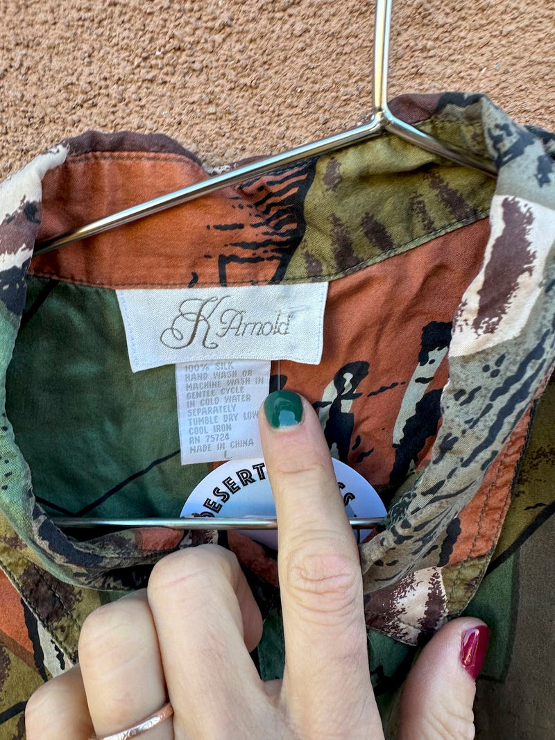 K. Arnold Silk Blouse