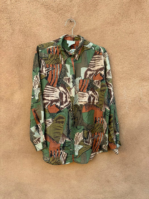 K. Arnold Silk Blouse