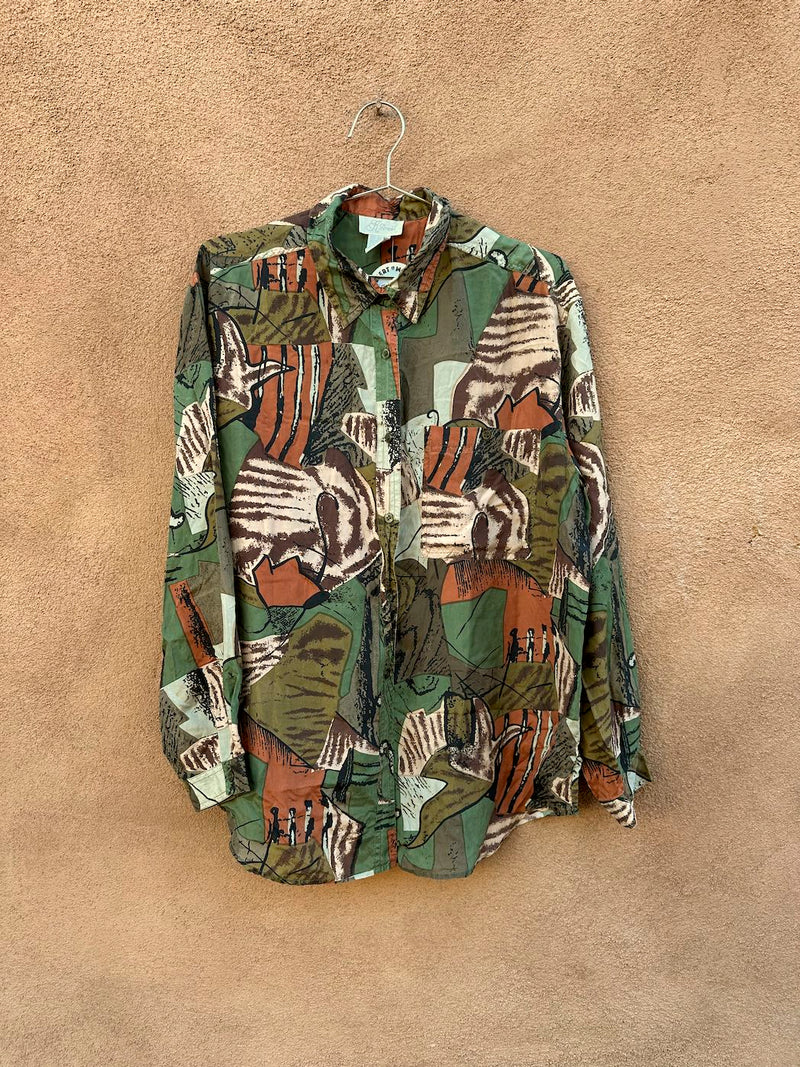 K. Arnold Silk Blouse