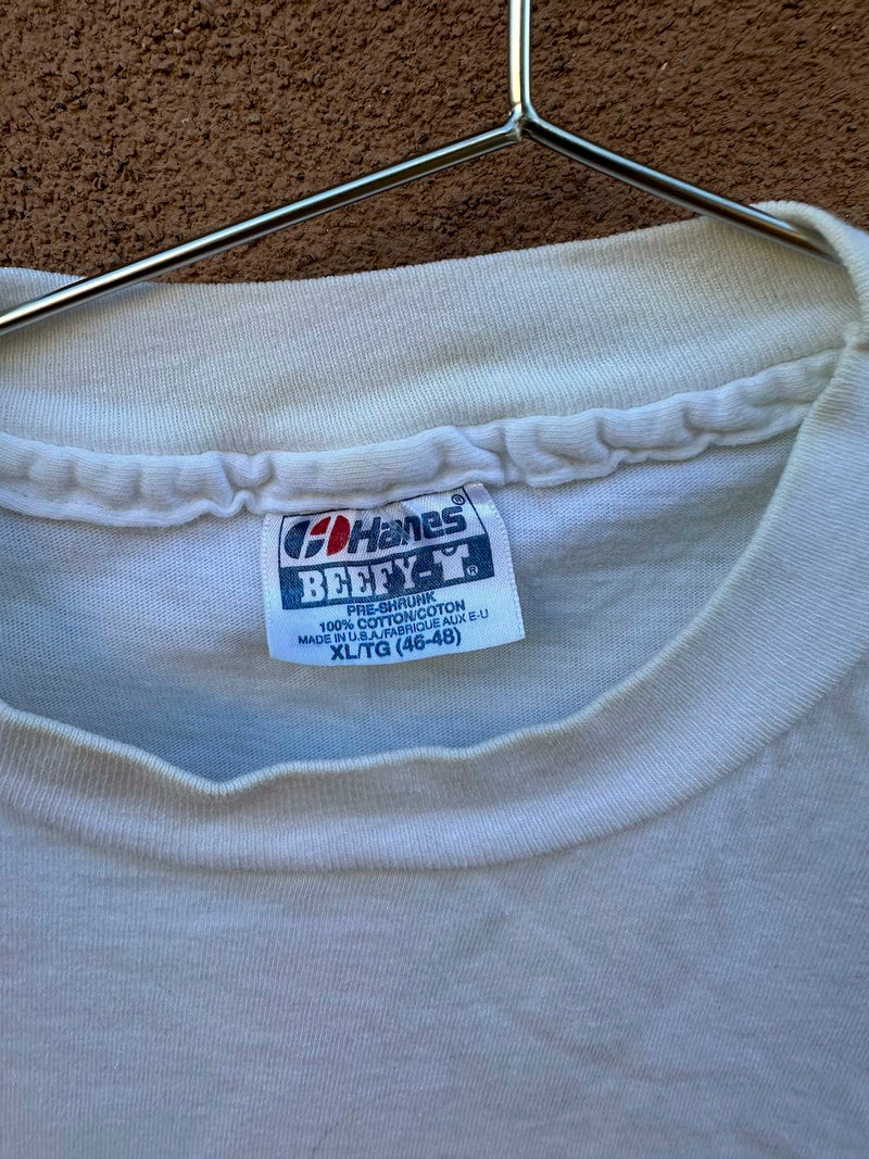 1992 Jodi Jensen Rabbit Watercolor T-shirt