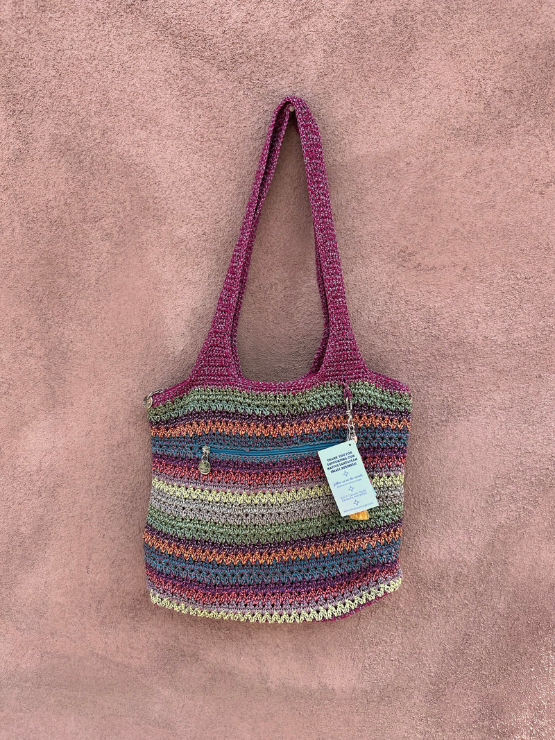 Colorfully Woven Tote with Tassels - The Sak