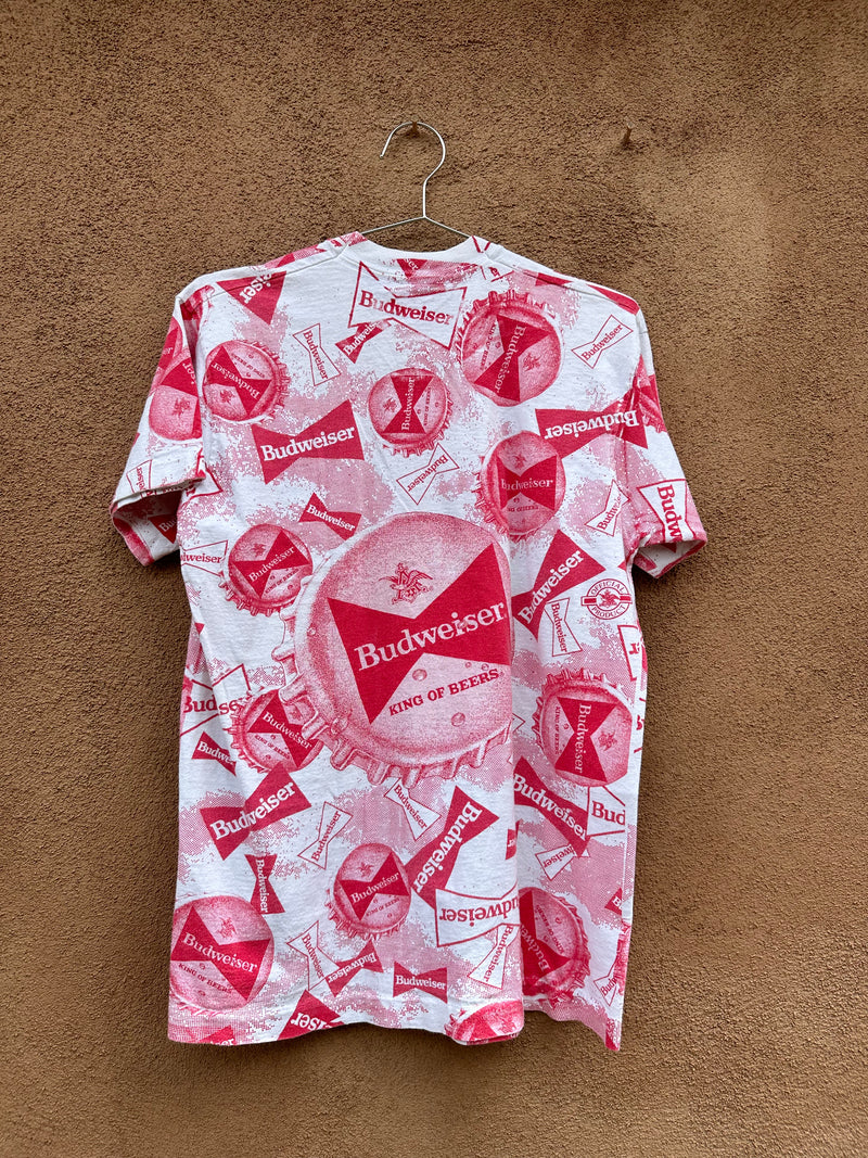 All Over Print Budweiser Tee