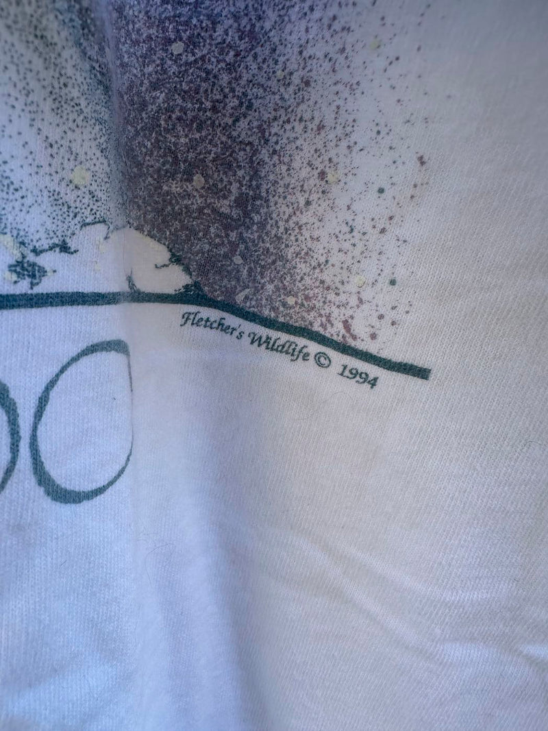 1992 Jodi Jensen Rabbit Watercolor T-shirt