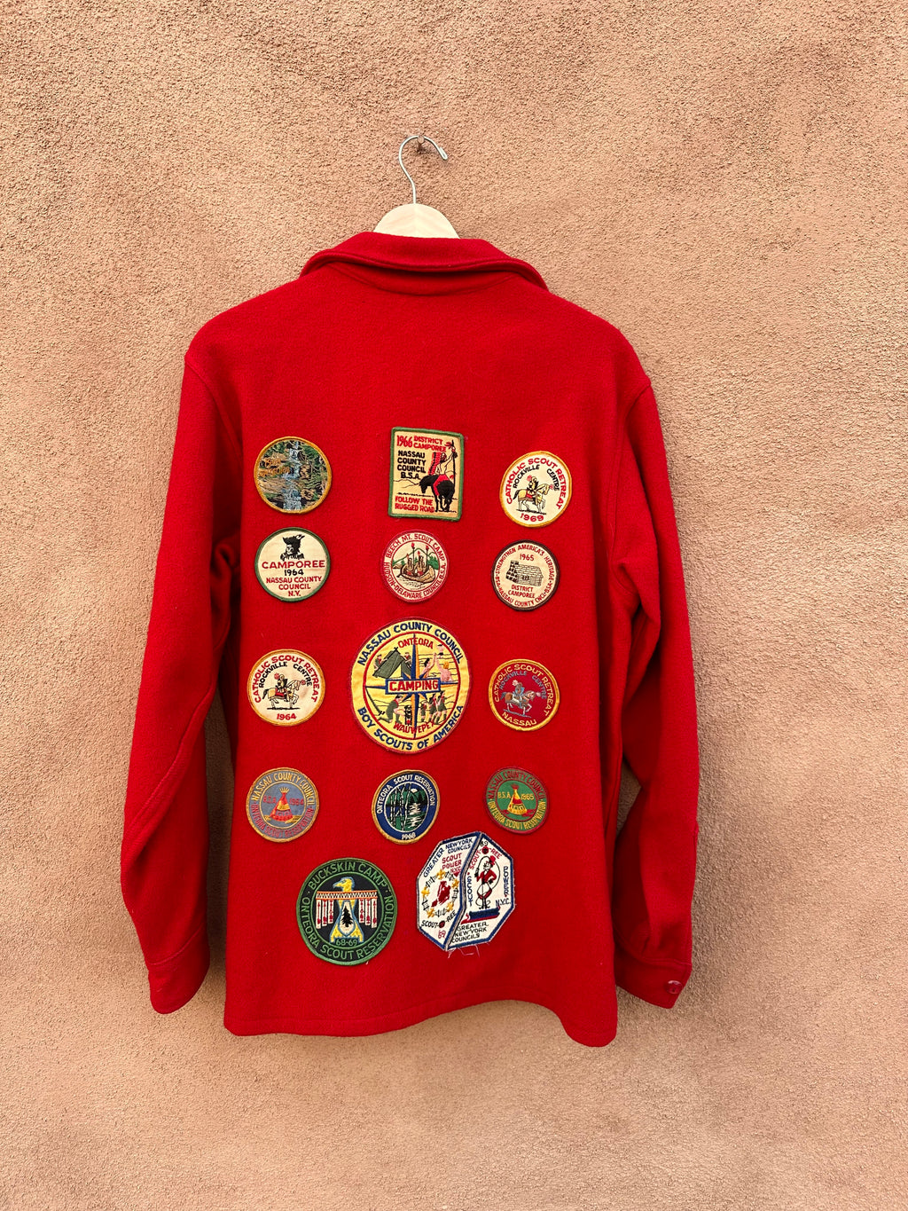 Vintage 1960's Multi-Patch Official Boy Scout Jacket – DESERT MOSS