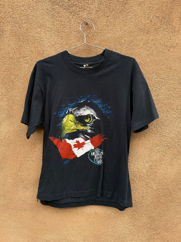 Kanes Harley Davidson Calgary, Canada - Bald Eagle Tee