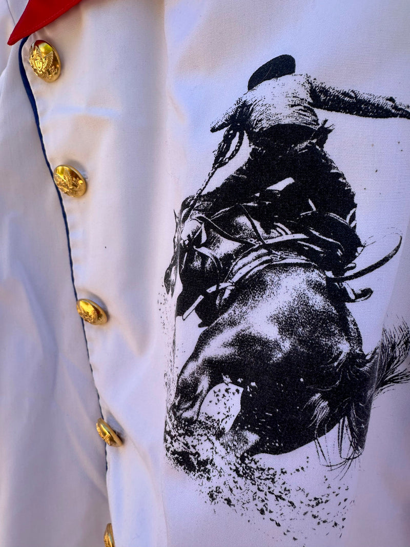 Hangtown Pro Rodeo Calvary Shirt (Placer, CA) - as is