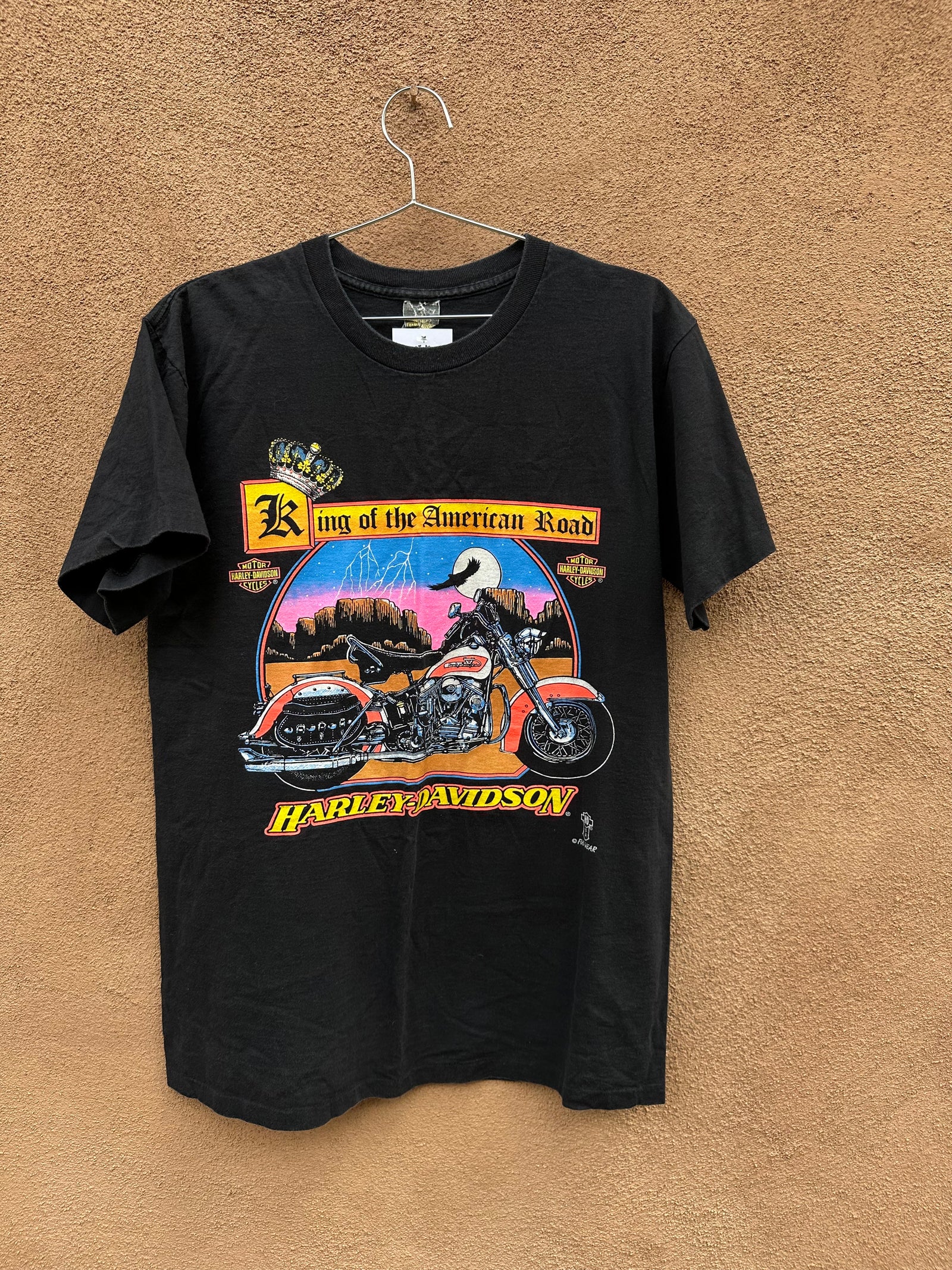 Vintage King of the American Road Harley Tee – DESERT MOSS VINTAGE