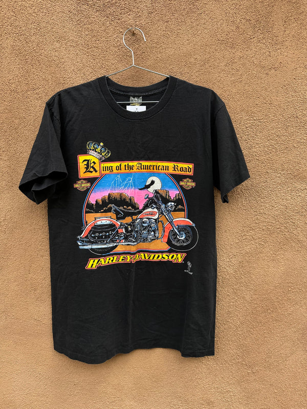 King of the American Road Harley Tee