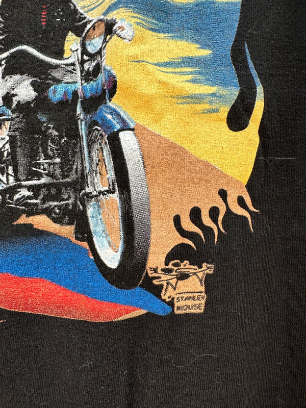 Stanley Mouse!!! Love Ride Biker Tee 2002