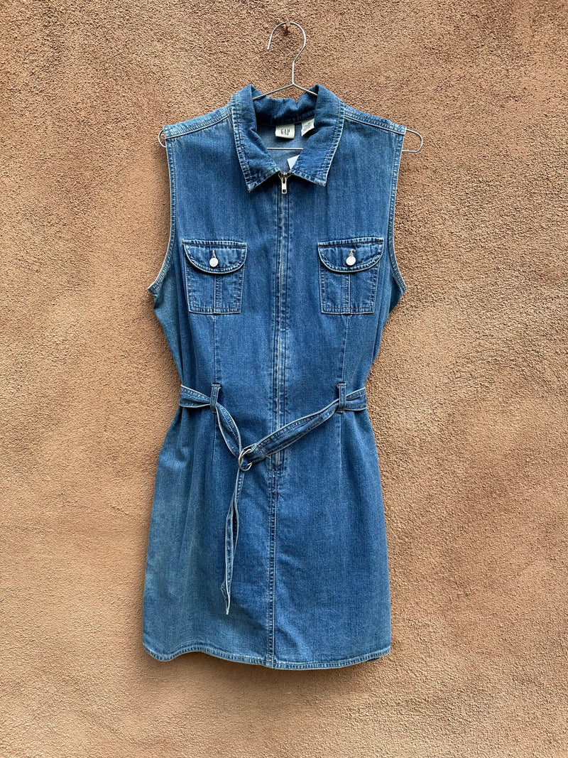 Denim Gap Dress - 90's/Y2K