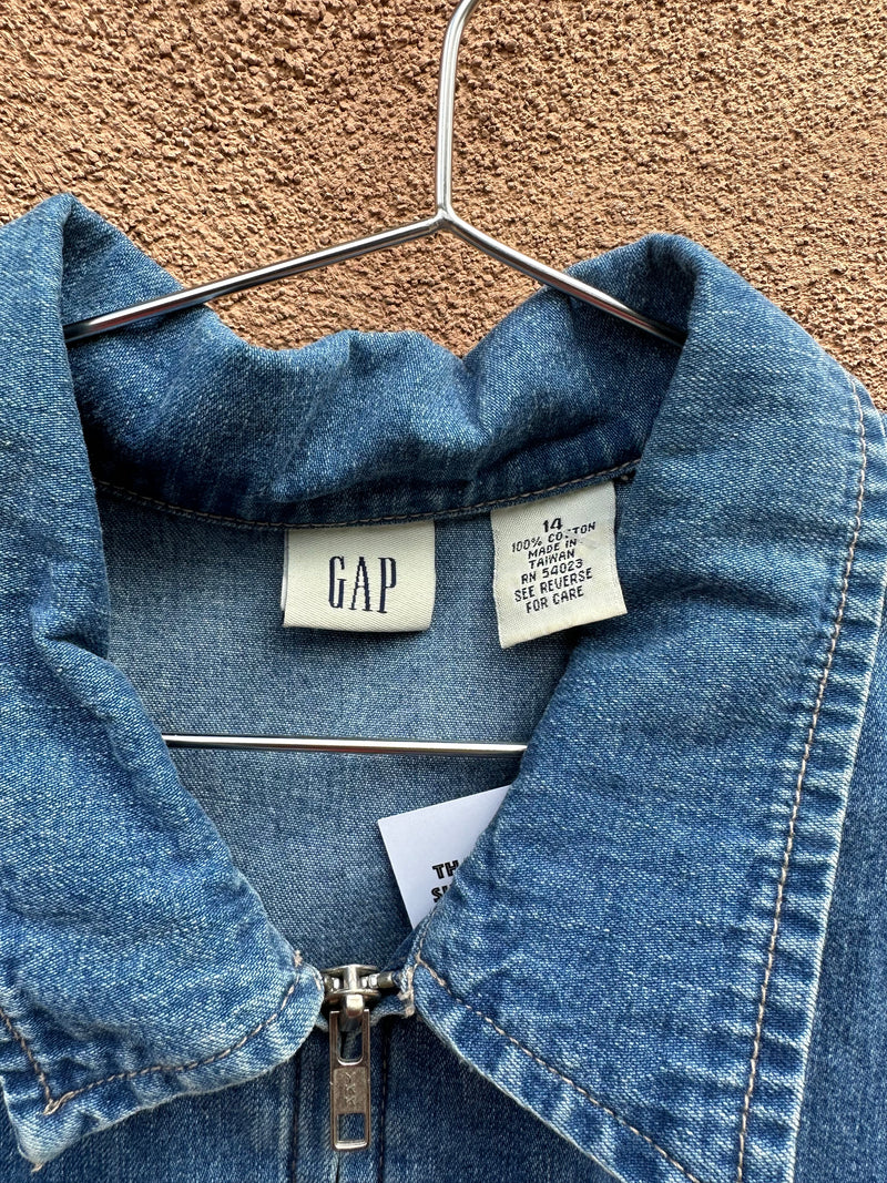 Denim Gap Dress - 90's/Y2K