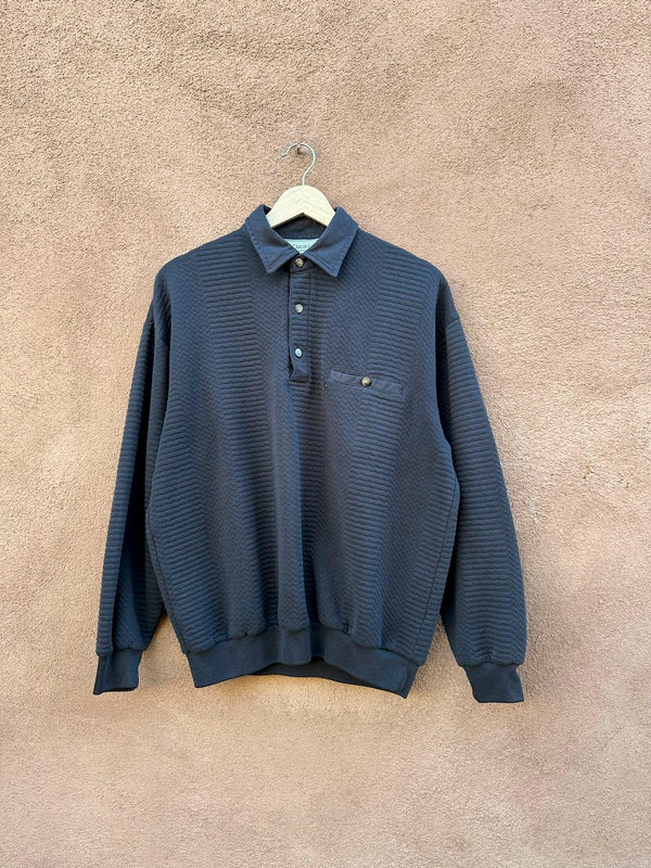 Long Sleeve Palmland Black Shirt