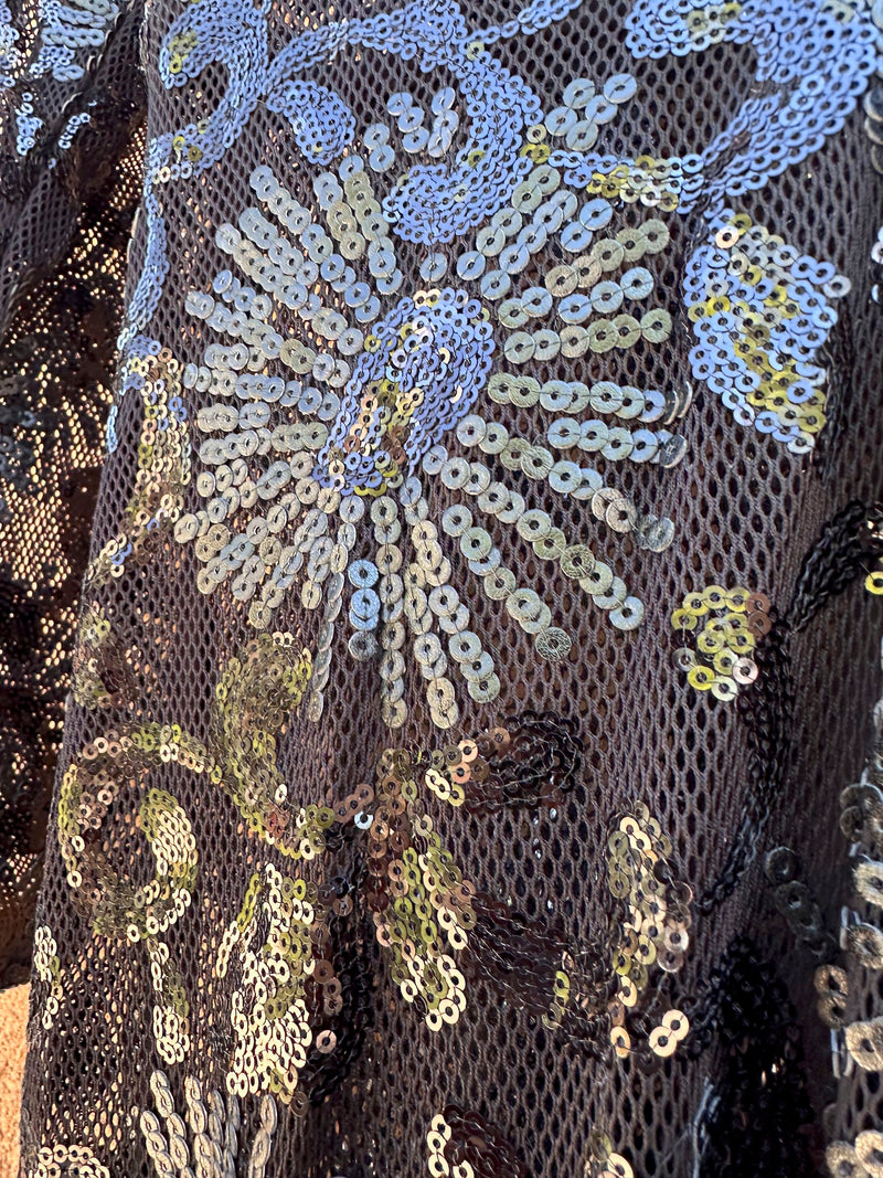 Black Sequin Bodysuit/Jumpsuit