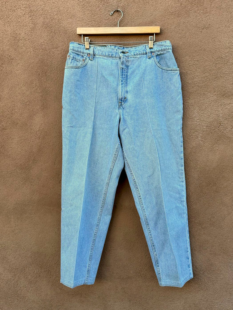 Levi's 551 Relaxed/Tapered Jeans, Made in USA, 18 Med